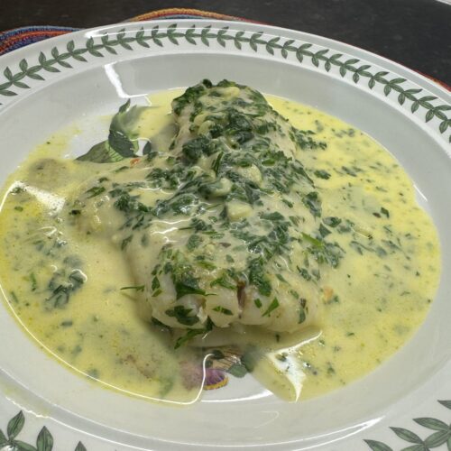 Healthy Hake in White Wine Sauce 1 Healthy Hake in White Wine Sauce