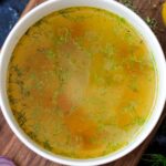 Lentils & Lardons Stew 8 Stock Broth - Ingredients - COOKMAISON