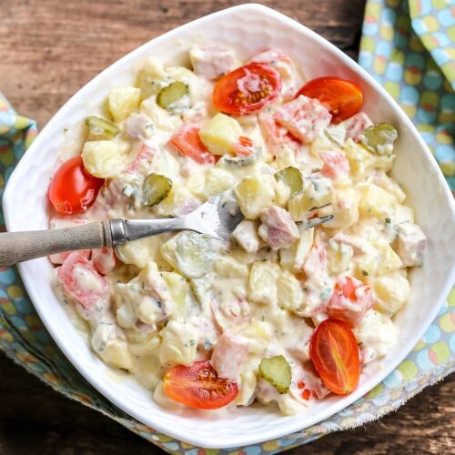 French Potato Salad (Piemontaise) 1 piemontaise