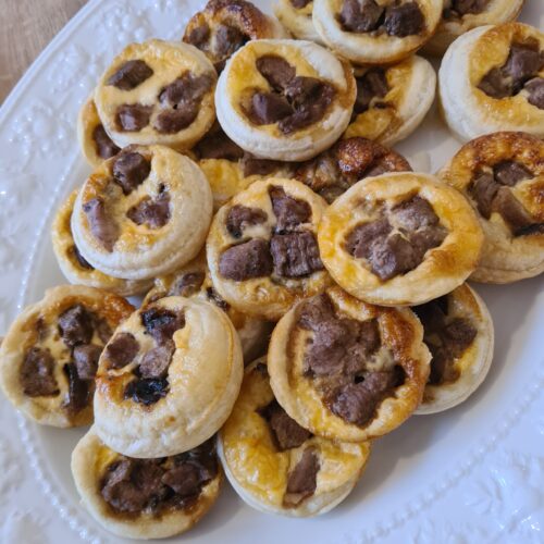 Duck & Onion Chutney Tartlets 1 Duck & Onion Chutney Tartlets